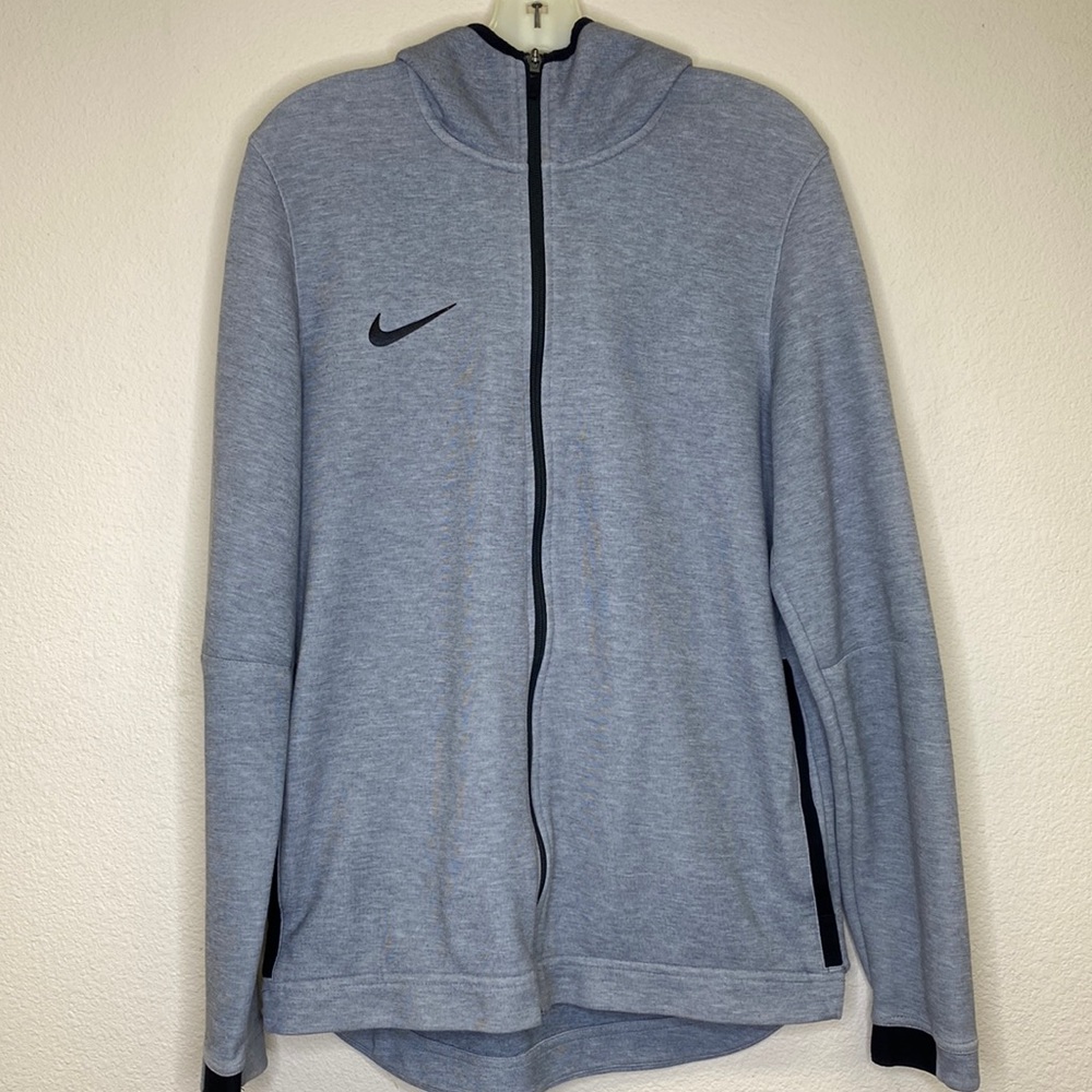 Nike NBA Dri-Fit Hooded Zip Front Sweatshirt Men's Size Medium